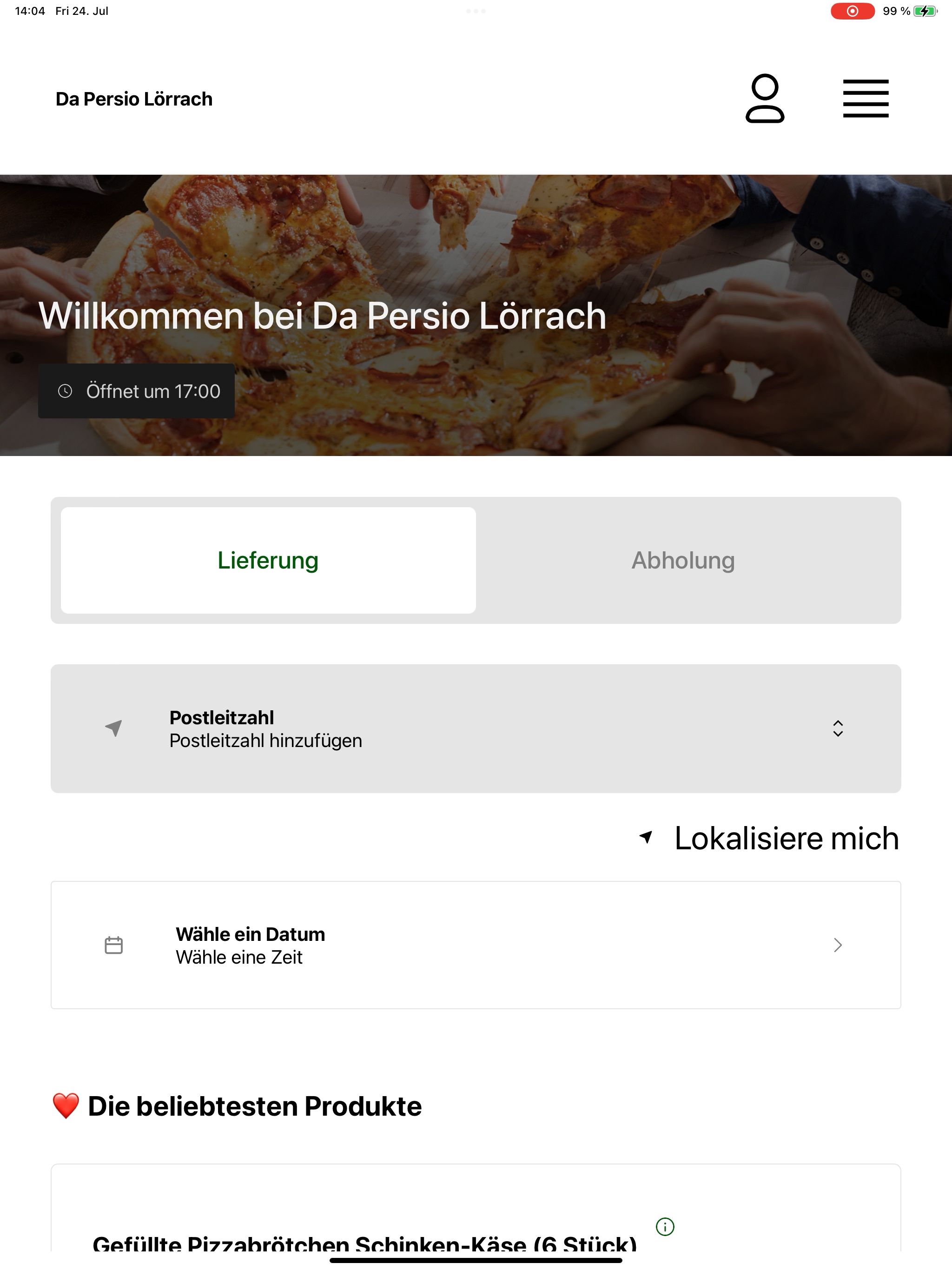 Da Persio Lörrach screenshot 13