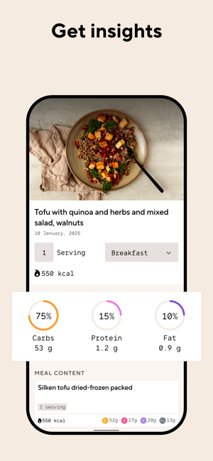 ‎Lifesum Food & Calorie Tracker Screenshot