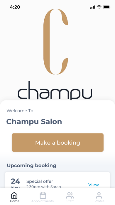 Champu Salon Screenshot