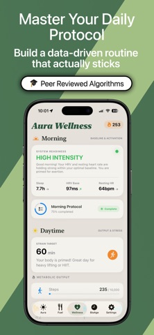 Aura: Biohacking & Longevity Screenshot 4 of 5