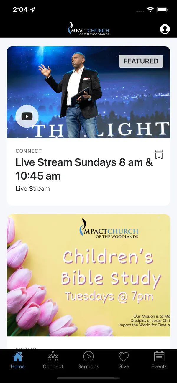 Screenshot #1 pour Impact Church of The Woodlands