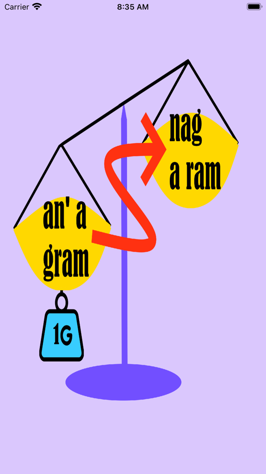 #1. Anagram Maker (iOS) 由: Keith Harryman
