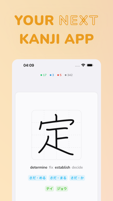 Kanji - Memorize and Draw Screenshot