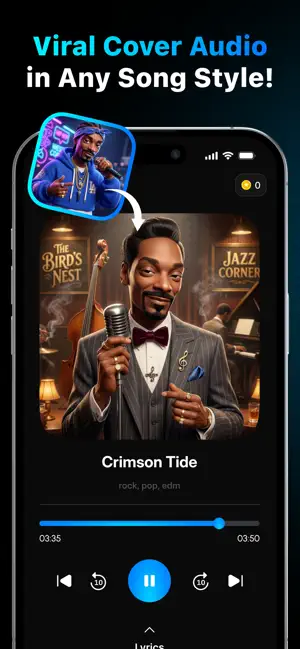 Sonari: AI Music Generator iPhone screenshot 2