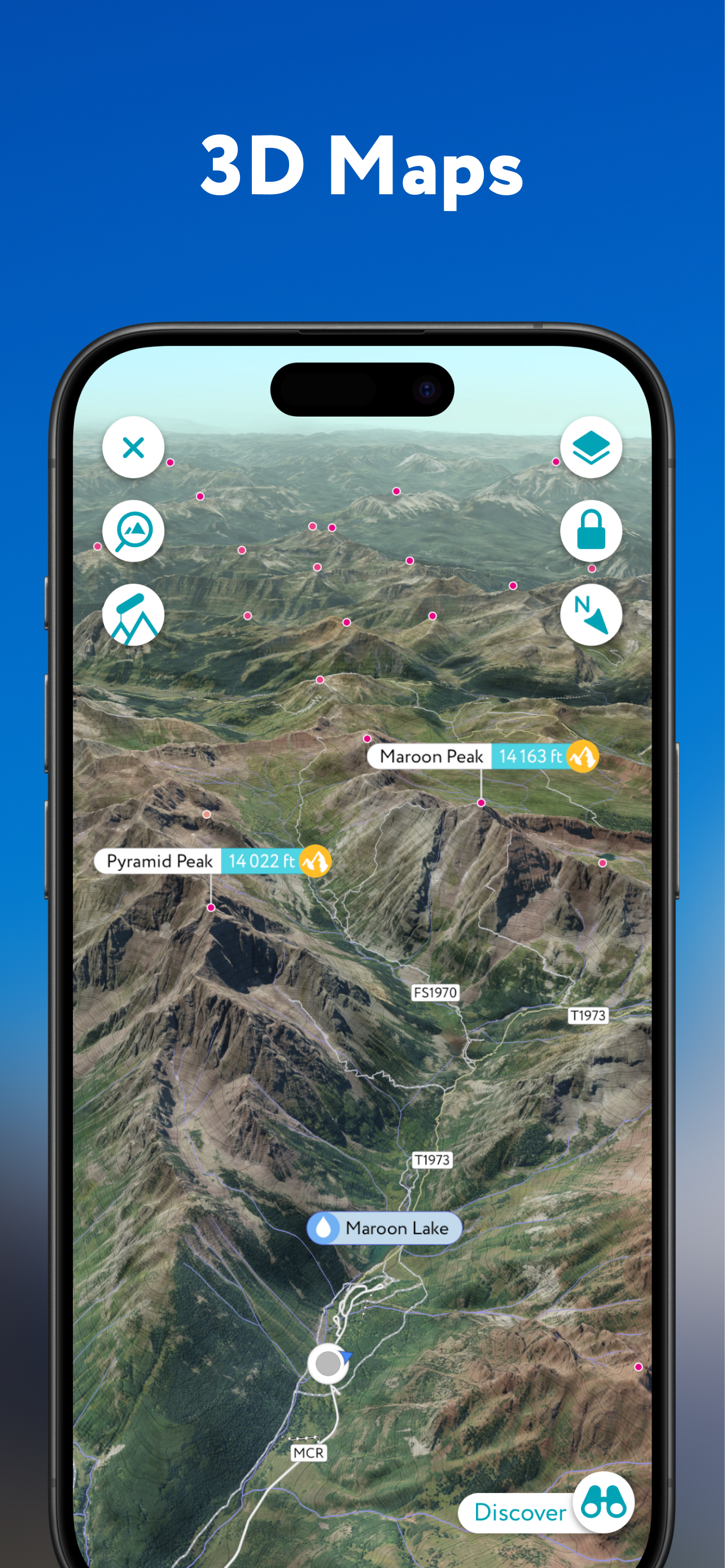 Hiking Maps - PeakVisor