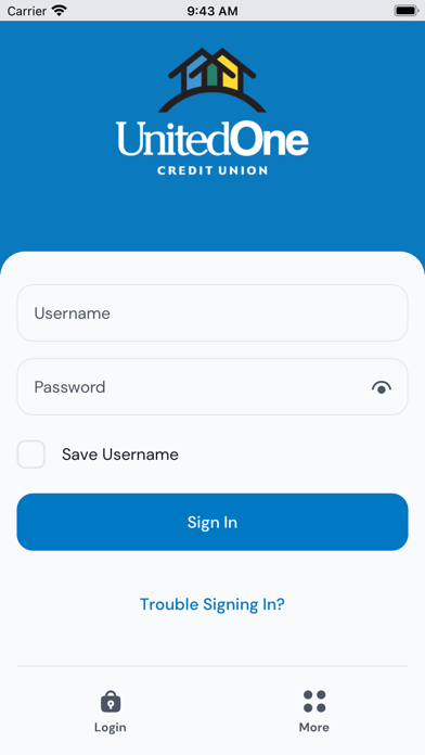 UnitedOne CU Screenshot