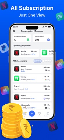 Subscription Bills Manager Screenshot 1 of 6
