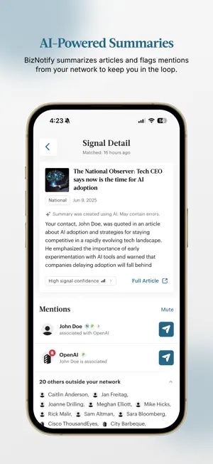 BizNotify screenshot 3