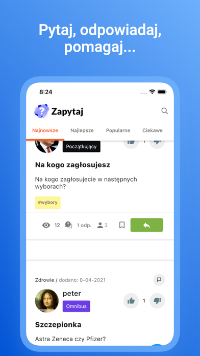 Zapytaj Screenshot