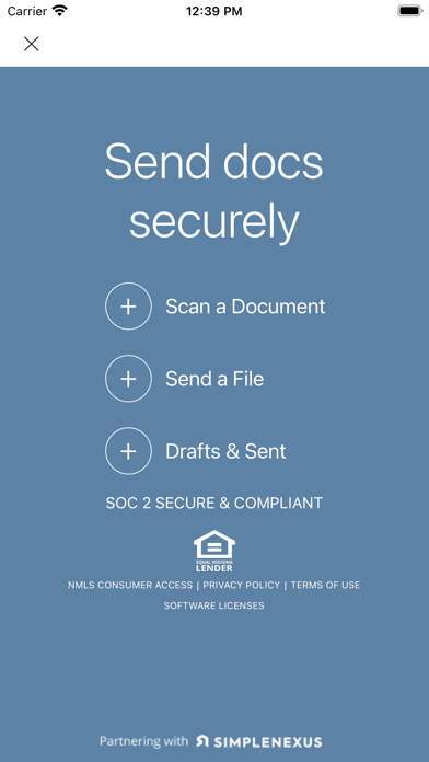 Homeowners Mortgage Screenshot