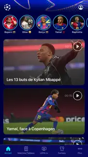 uefa champions league officiel iPhone Captures Décran 1