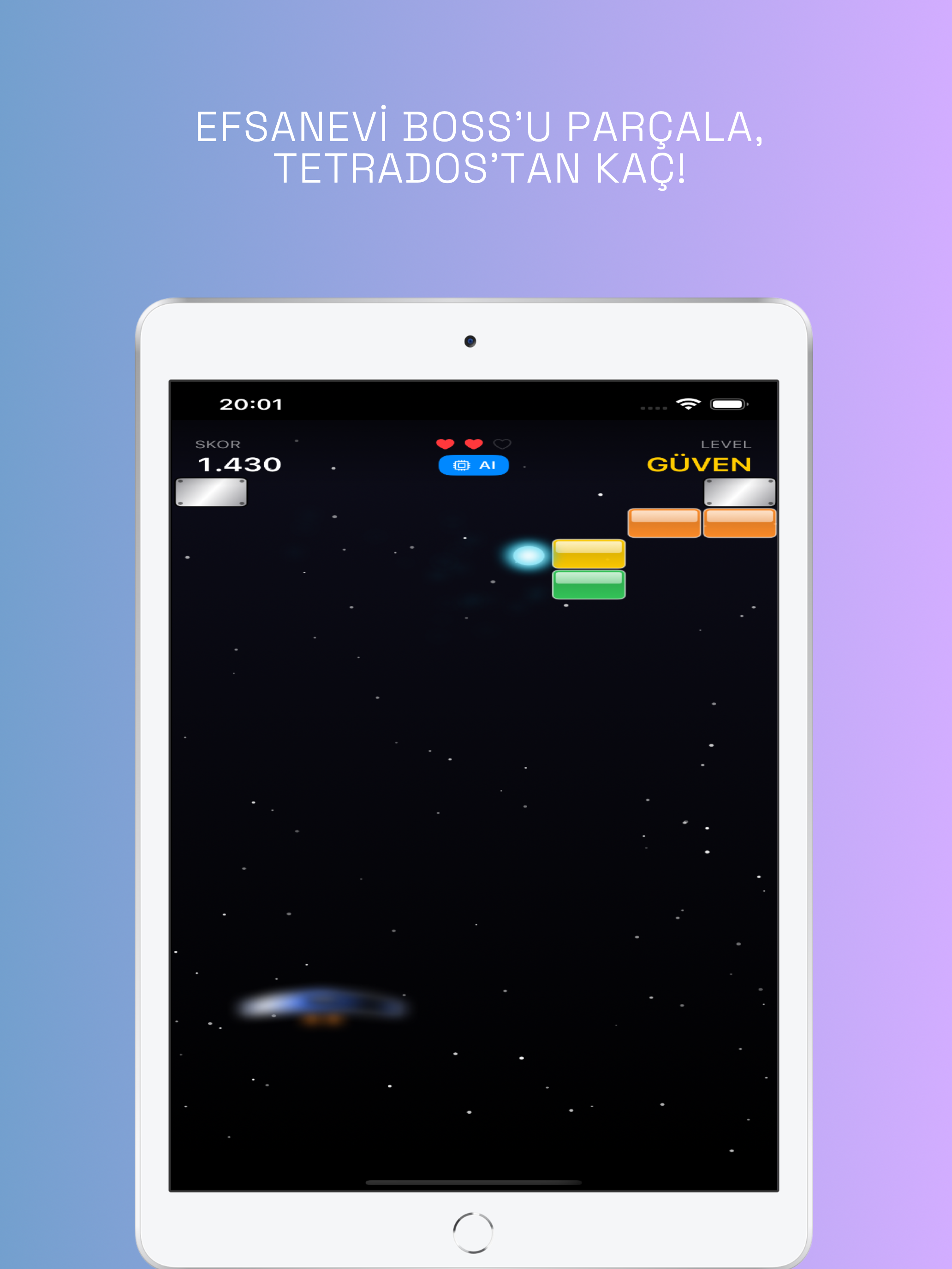 Arkanoid Tetradus'tan Kaçış