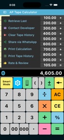 AP Tape Calculator screenshot