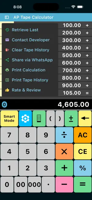 AP Tape Calculator screenshot 4