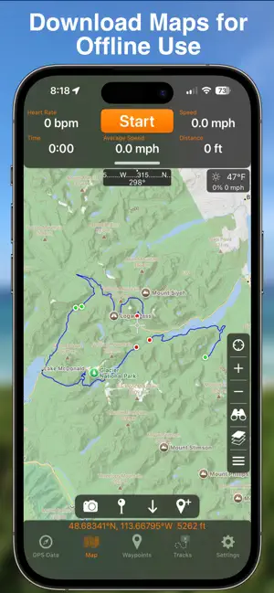 GPS Tracks screenshot 2