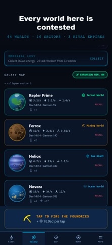 Novafall: Idle Space Empire Screenshot 9 of 9