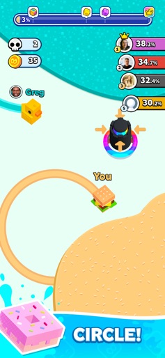 Paper.io 2 screenshot