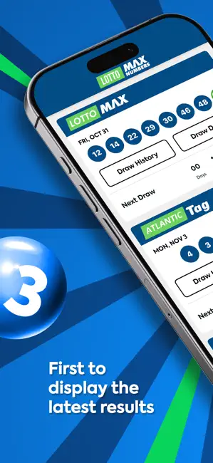 Lotto Max iPhone screenshot 1