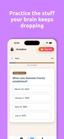 StudyBear AI: Flashcards screenshot