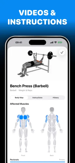 Gym Workout Tracker: Arclift screenshot 4
