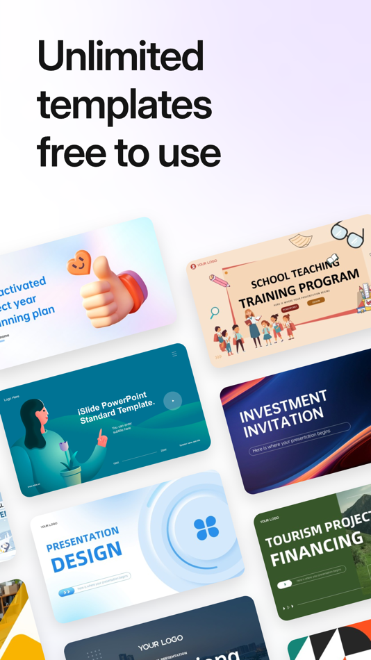 #4. AiPPT- AI Presentation Maker (iOS) 来自: Megadreams LIMITED