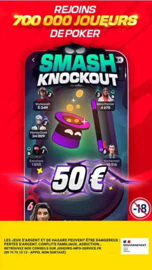 Capture d'écran de Betclic Paris Sportifs & Poker sur iPhone 9