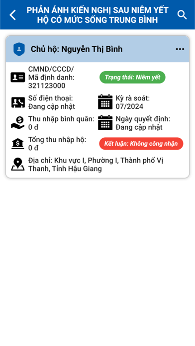 ASXH Hậu Giang Screenshot