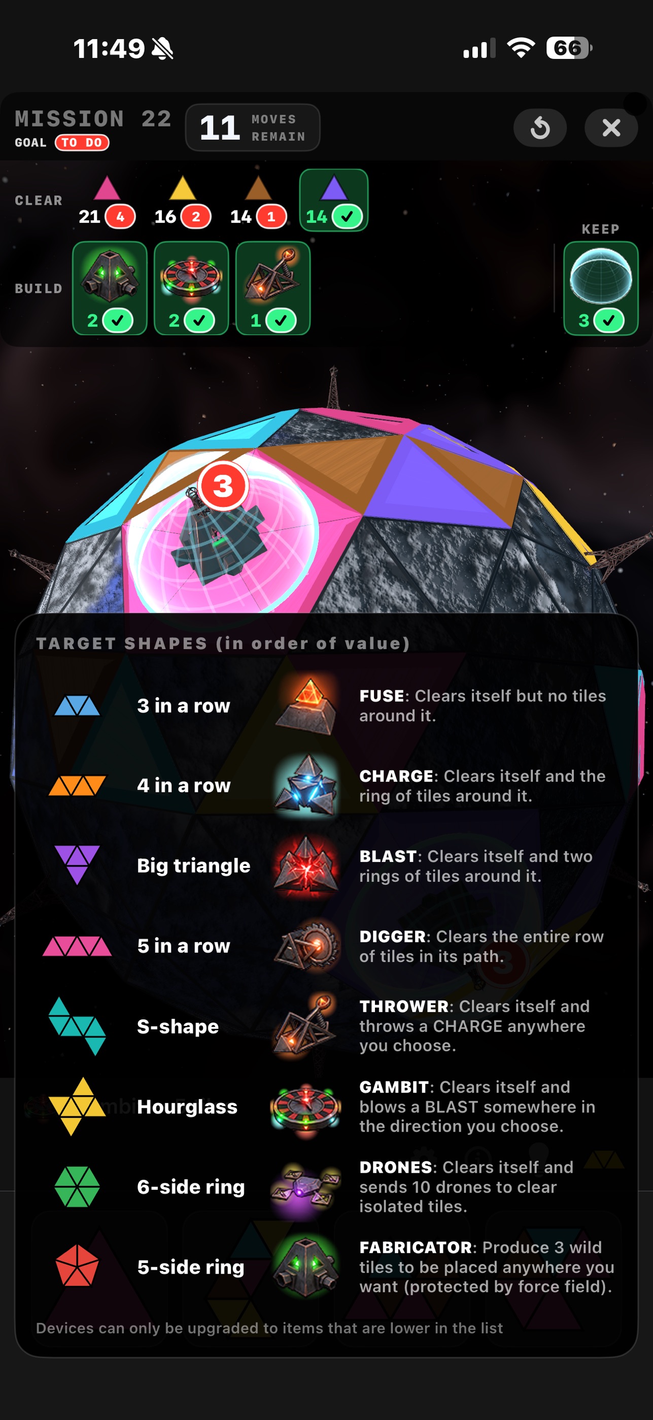 Screenshot 5 of GeoTess: Asteroid Puzzle