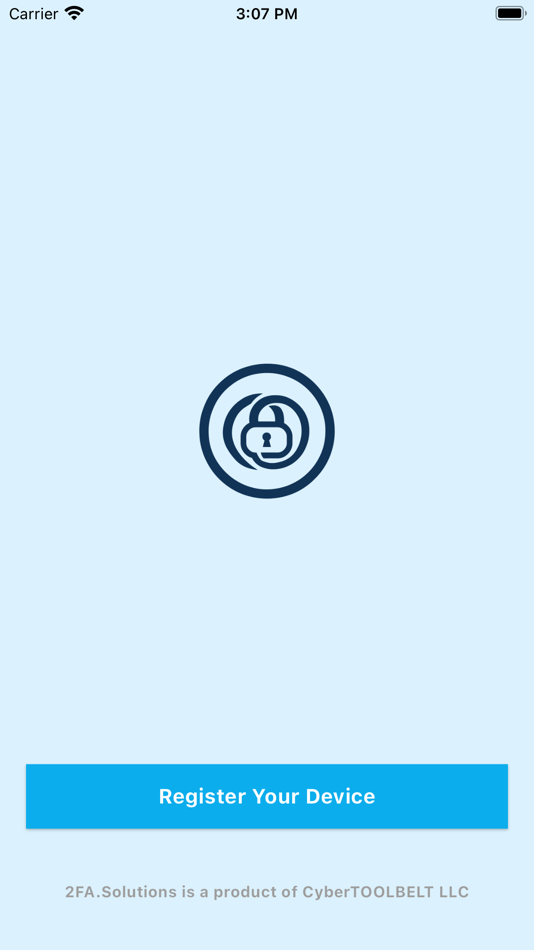 #1. 2FA Solutions (iOS) By: CyberTOOLBELT LLC