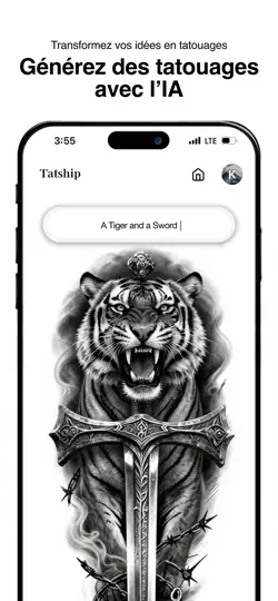 Capture d'écran de Tatship: Simulateur Tatouage sur iPhone 3