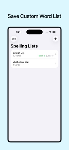 Spell My List Screenshot 4 of 9