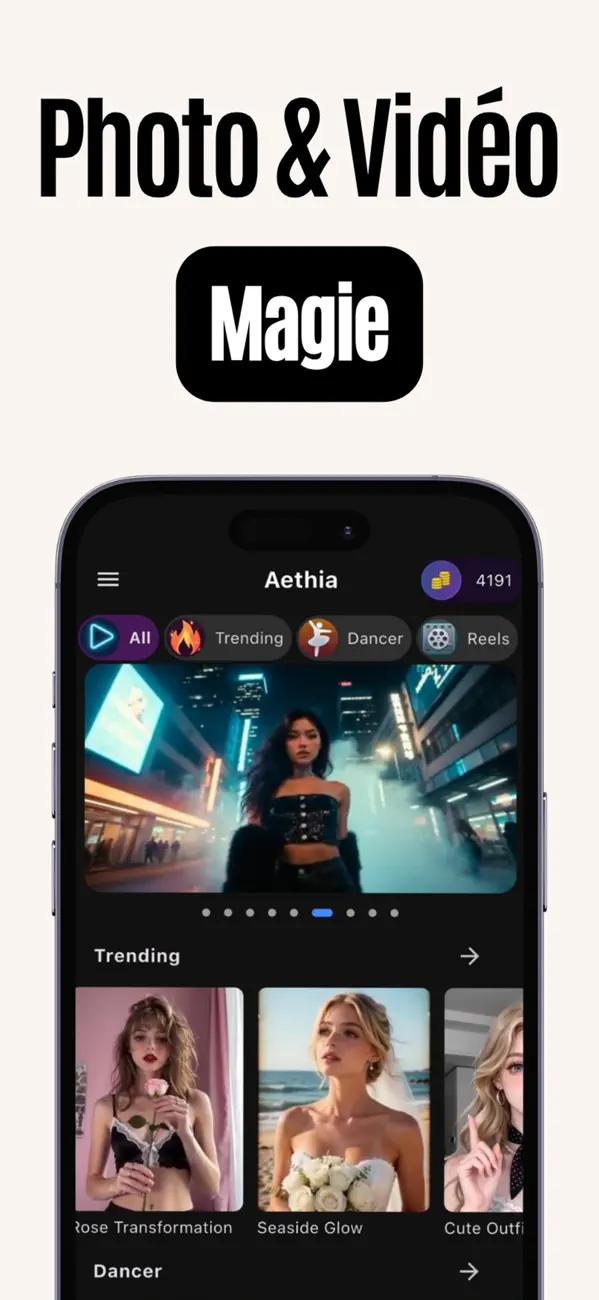 Screenshot #1 pour Aethia: Éditeur Photo & Vidéo