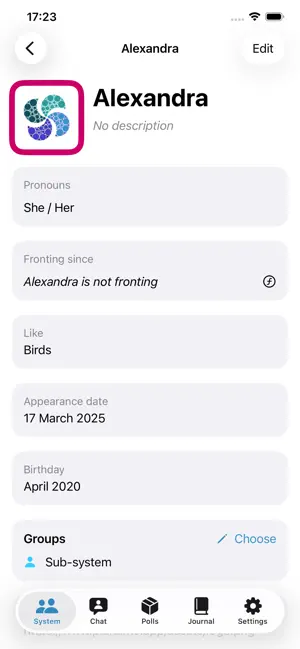 PluralMe screenshot 2