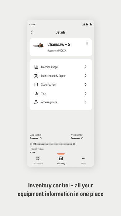 Husqvarna Fleet Services 2.0 screenshot 10