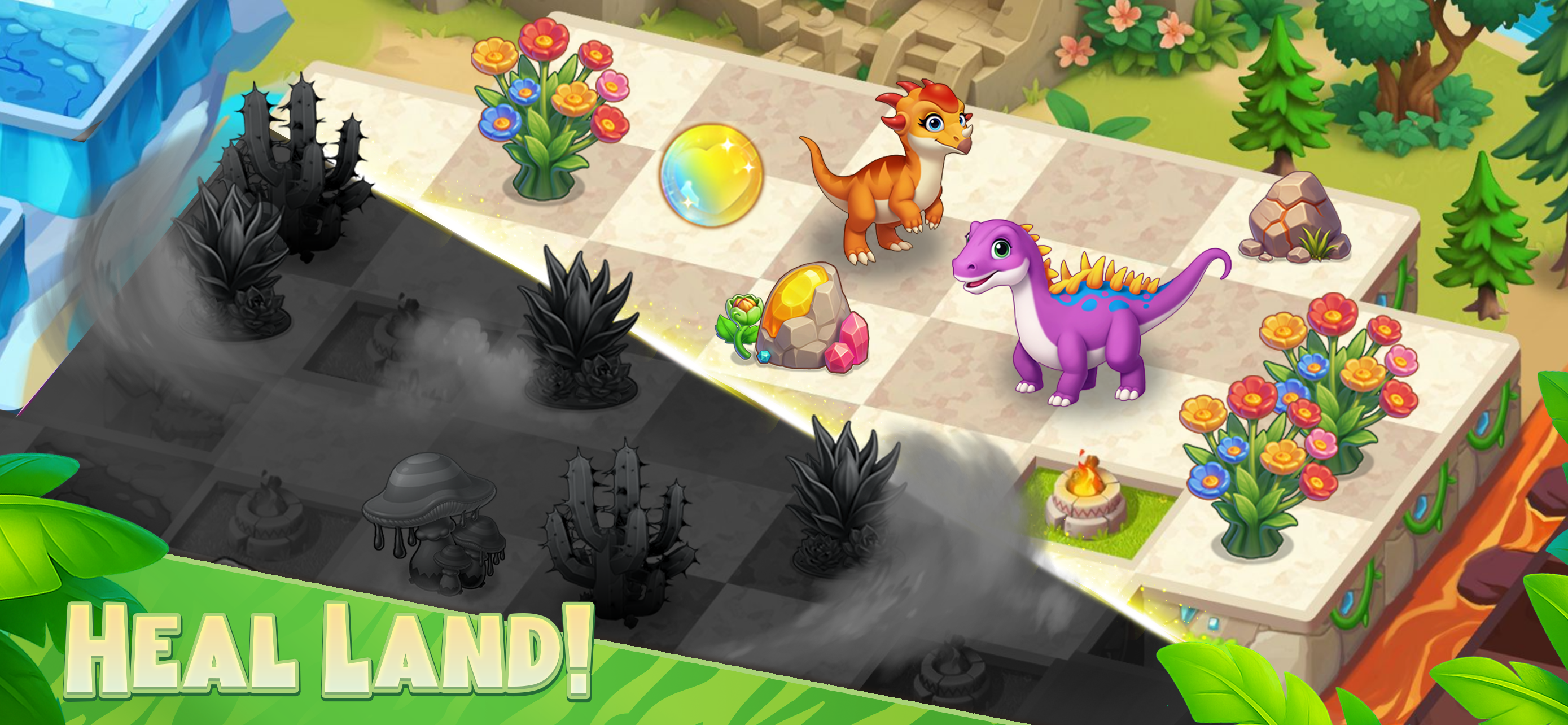 Dino Merge: Jurassic Zoo