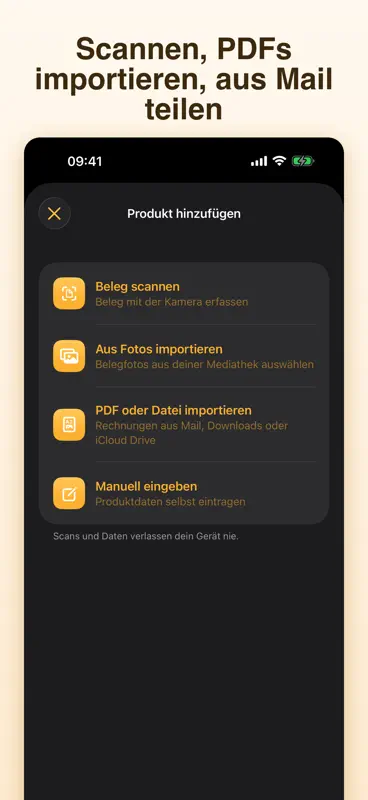 Keepwise – Garantie & Belege screenshot 4 of 6