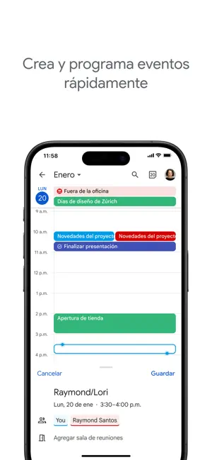 Calendario de Google: Organiza4+_2