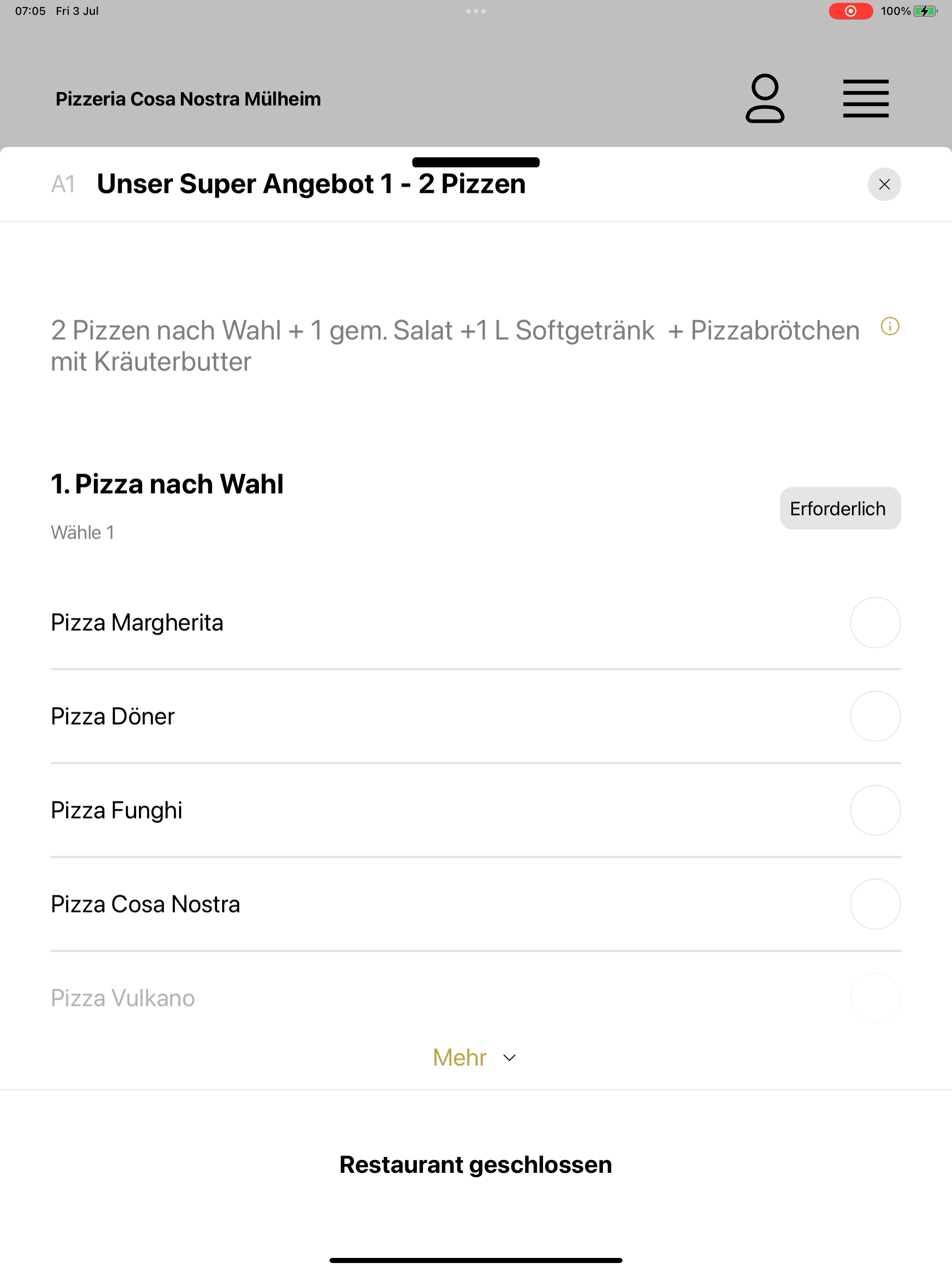 Pizzeria Cosa Nostra Mülheim screenshot 16