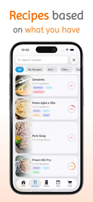 Meal Viewer: Kitchen Vault screenshot 2