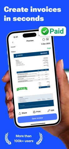 Invoice Maker - Easy Estimate Screenshot 1 of 6