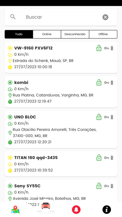 Bloc Rastreadores Screenshot