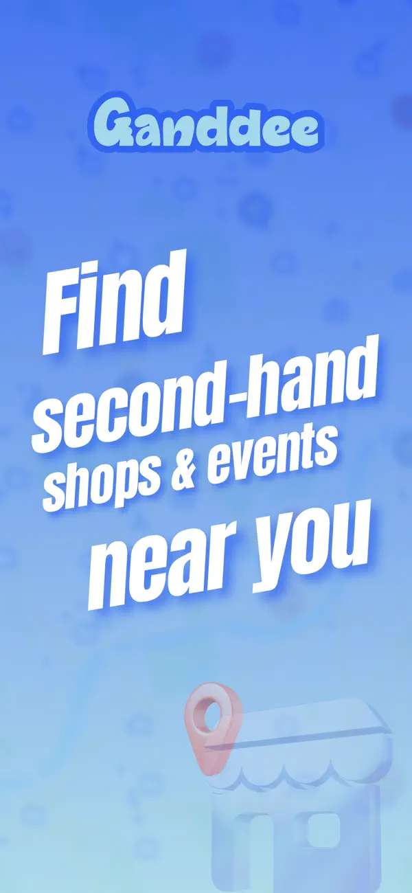 Screenshot #1 pour Ganddee: Second Hand Shops Map
