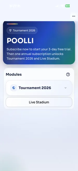 Poolli screenshot 1