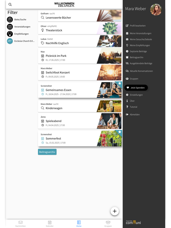 Screenshot #4 pour Ecclesia Church Erlangen