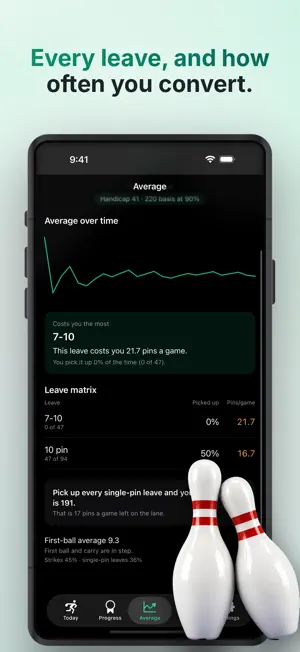 Bowling Average: Score & Spare screenshot 2