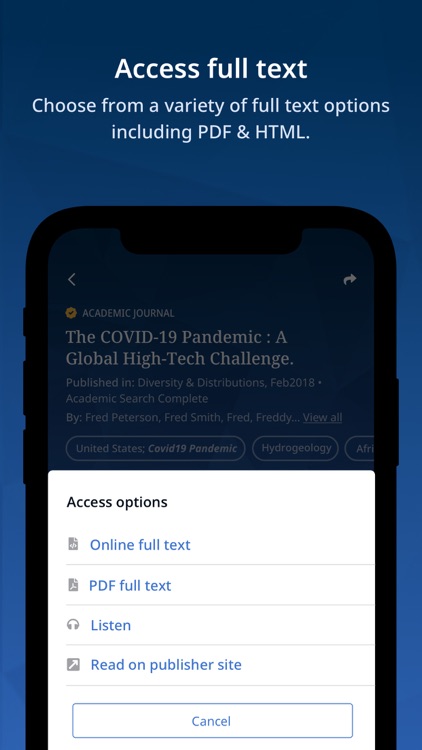 EBSCO Mobile screenshot-4