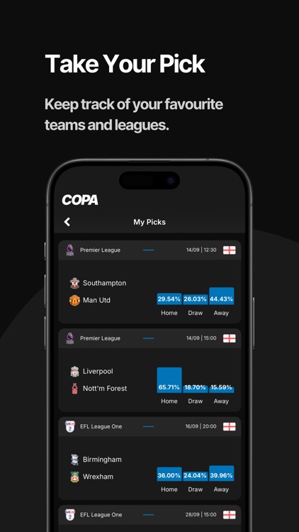 COPA: Football Predictions screenshot-6