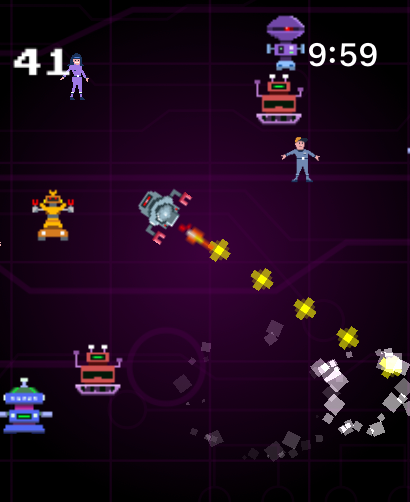 Robo Attack for Watch screenshot 13