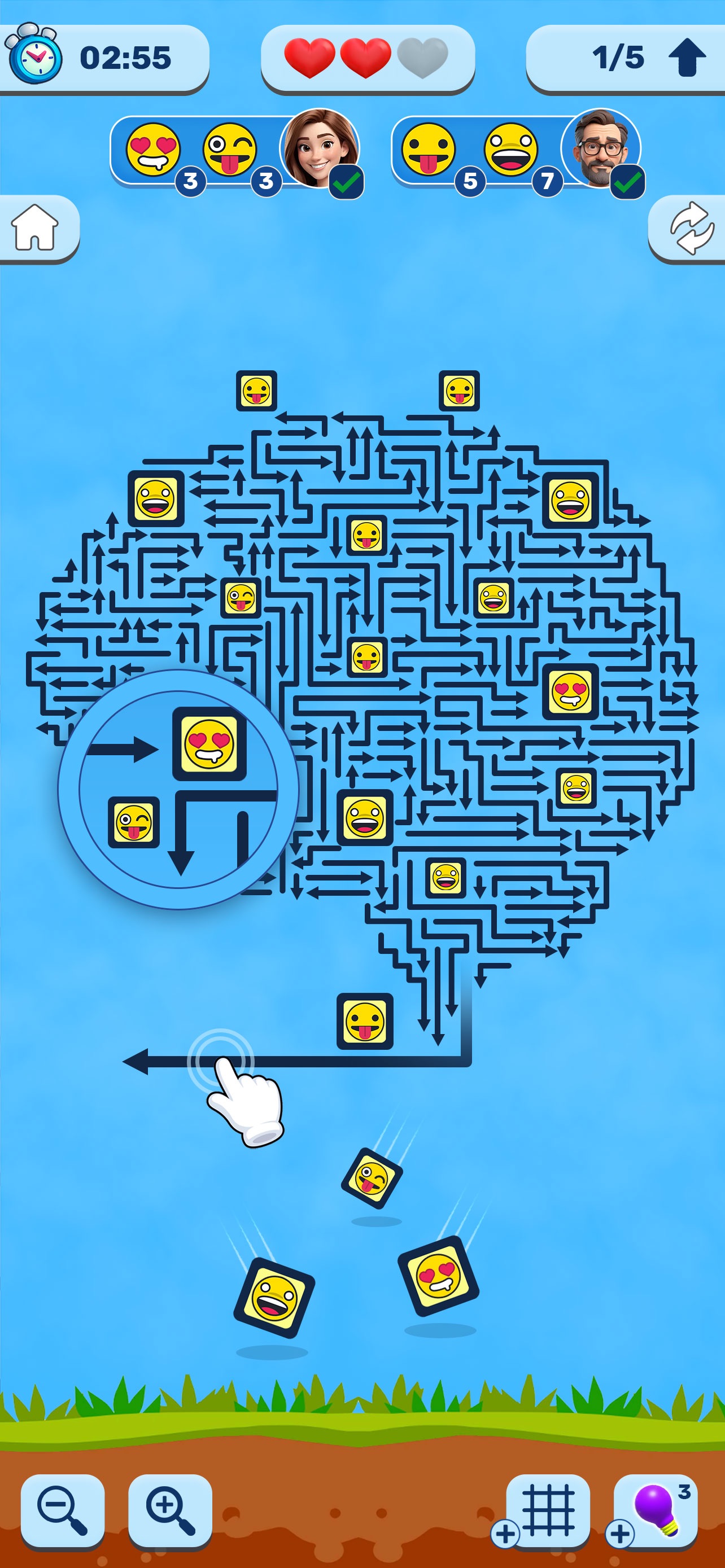 Screenshot 3 of Emoji Escape Adventure
