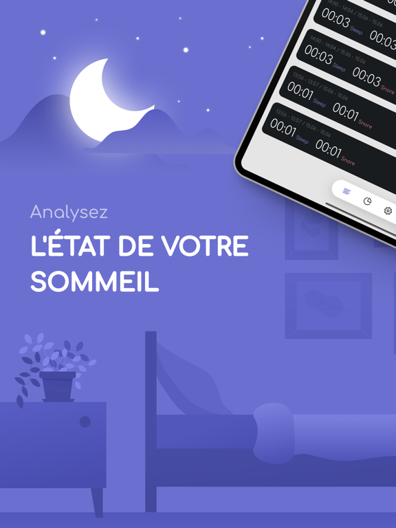 Screenshot #4 pour Enregistrement Nuit: sommeil